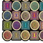 Conceptum Alfombra Multicolor con Diseño 3D de 60 x 100 cm